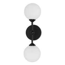 Kinkiet Ścienny Belluno AM205 2xG9 Czarny