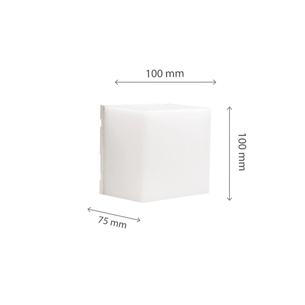 SCATOLLO 5W CCT 230V IP54 100x100x75MM BIAŁY ELEWACYJNA