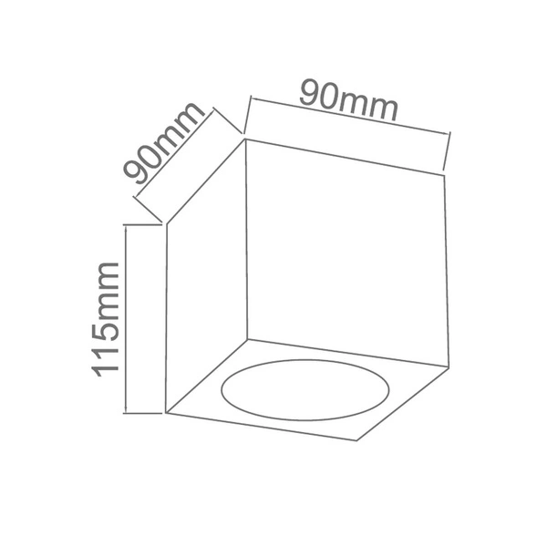 Orlicki Design Cubo Nero OR81046