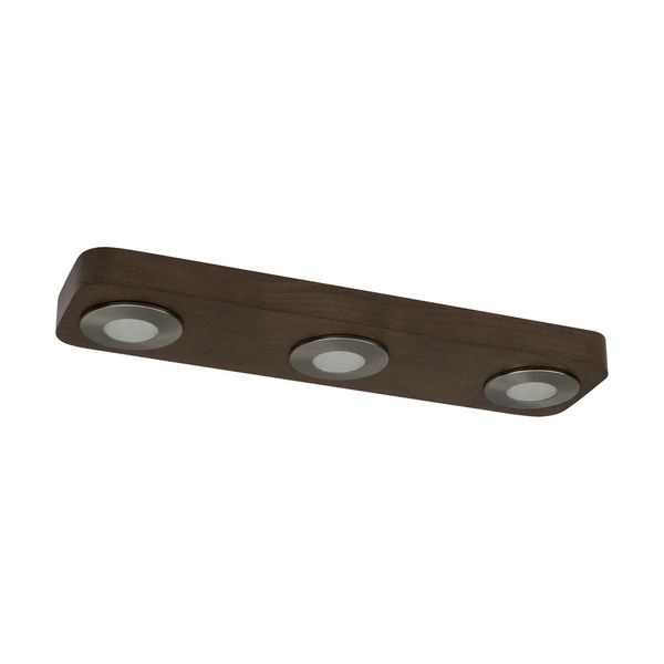 Sunniva Lampa Sufitowa Incl.3xLED 5W Orzech/Satyna 2291376