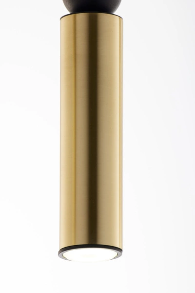 Nowoczesna Lampa wisząca ALAS wys. 120cm 5xG10 14W IP20 | Złoty