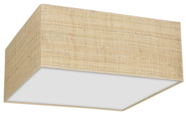 Lampa sufitowa MARSHALL, MLP7485, biały/rattan, 3x60W E27