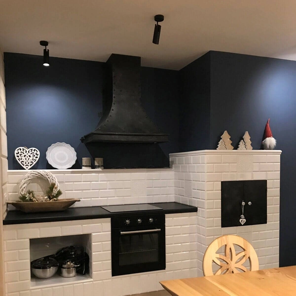 Kinkiet FUTURO, czarny/złoty, 1x35W GU10