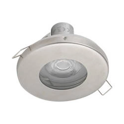 Spot sufitowy podtynkowy JULIET śr. 8,5cm GU10 IP54 | srebrny 7663