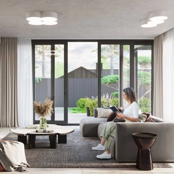 Plafon CIRCLE 4, SL.1053, biały, 8x60W E27