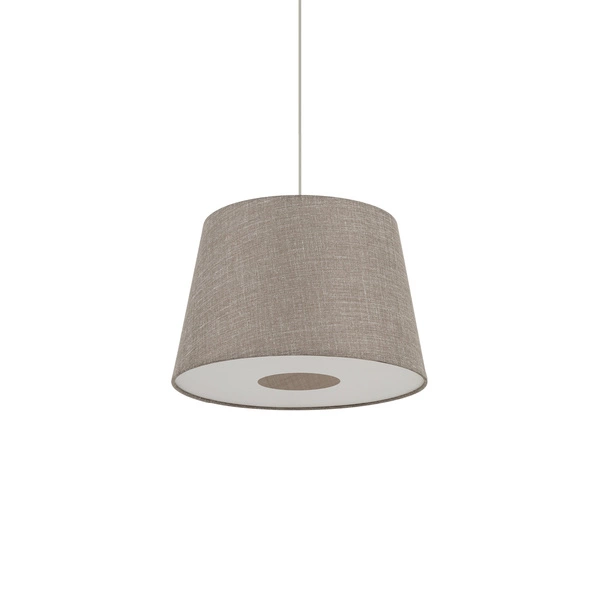 Lampa wisząca TUTOIA E27 wys.135cm szer.46cm | Beż-Silk gray 11682