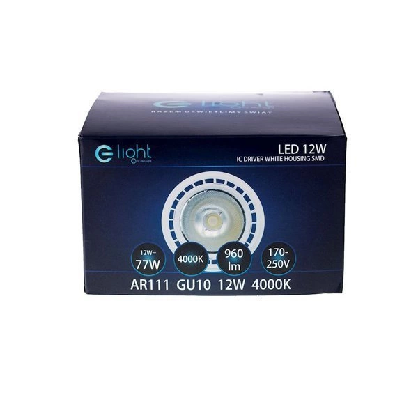 Żarówka LED MR111 GU10 10W biała 4000K neutralna