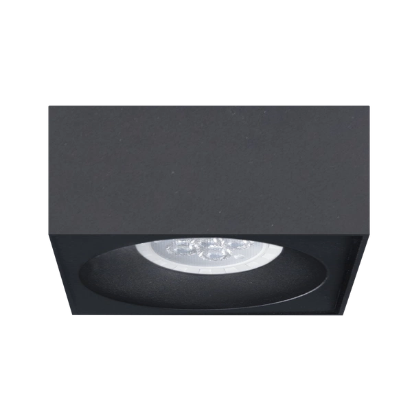 Oprawa wpuszczana Bali Square, ML0084, czarna, 1x8W GU10
