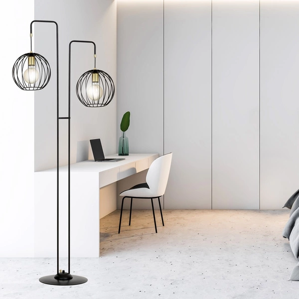 Lampa podłogowa Emibig ALBIO LP2 Czarny 144/LP2