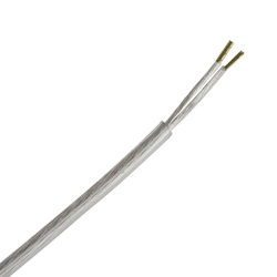 Przewód zarobiony OMY 3x0,75mm2 OPLOT BEZBARWNY 1,5mb Obrany dwustronnie z 1 strony zarobiony