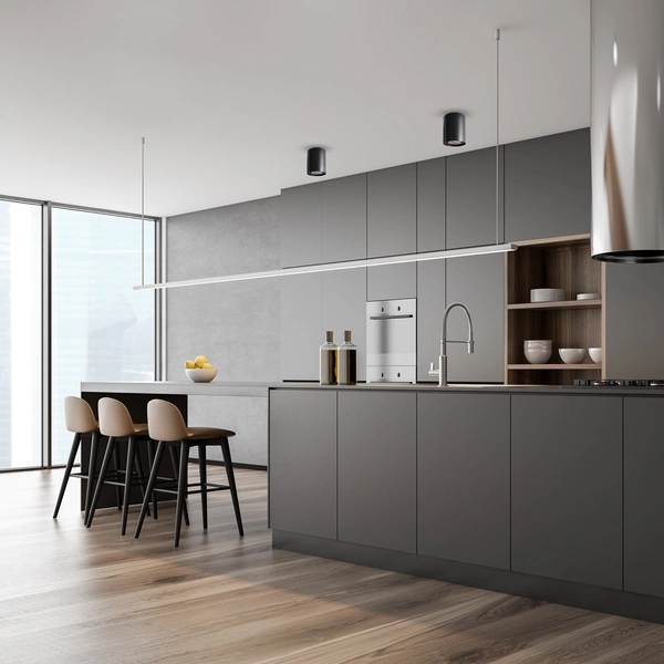 Oprawa LED natynkowa BIMA GU10 wys. 11cm | czarny