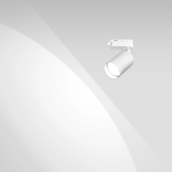 Reflektor spot szynoprzewodu 1F PIPE 1xGU10 | biały
