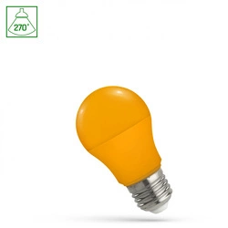 LED GLS E-27 230V 4.9W ORANGE SPECTRUM