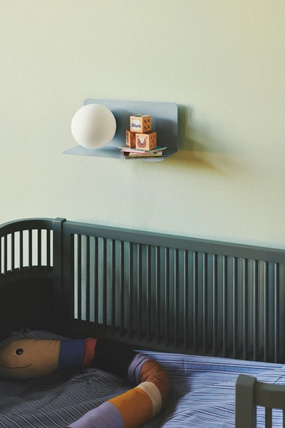 Kinkiet LILIBETH E14 25W Metal | Niebieski