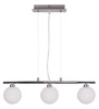 Lampa wisząca RAISA, 33-01382, chrom/biały, 3x40W G9