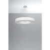 Nowoczesna lampa wisząca SATURNO SLIM SL.0753 70 cm biała 6xE27