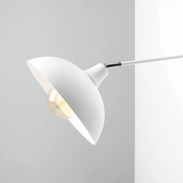 Aldex Kinkiet ESPACE 1036C, biały, 1x60W E27