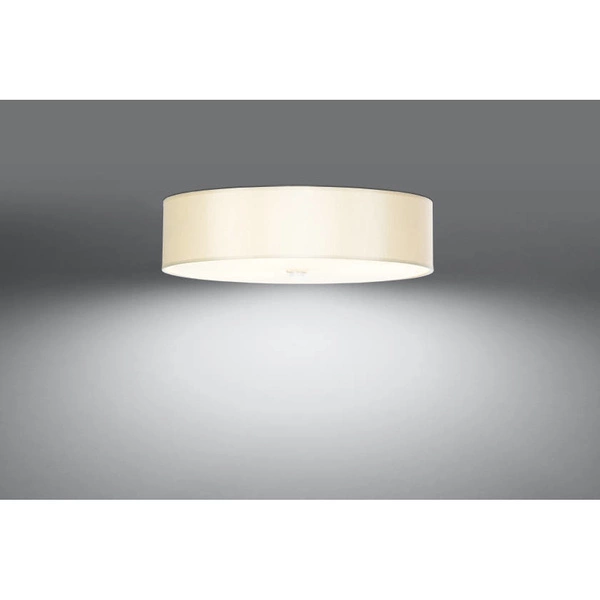 Lampa sufitowa SKALA SL.0761, 50cm, biała, 5x60W E27