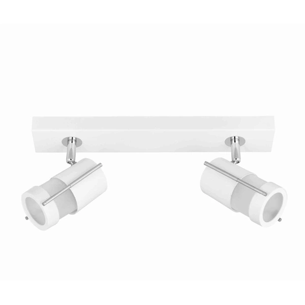 Lampa sufitowa BARI, biały/chrom, 2x33W G9