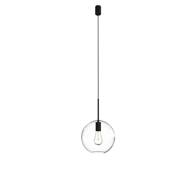 Lampa wisząca SPHERE L śr.25 cm E27 | czarny 7850