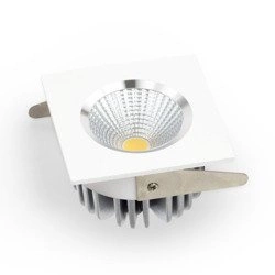 Oprawa wpuszczana oczko PRADI SQ 10W neutralna 4000K biały szer. 5,8cm