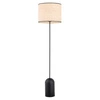 Lampa podłogowa Emibig ASPEN LP1 Czarny/RATTAN 1324/LP1