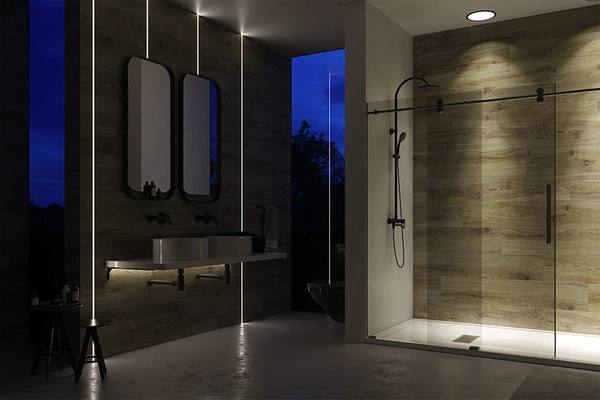 Profil LED P17-2 pod płytki 200cm szer. 16mm | do osłonek C1 C4 | srebrny