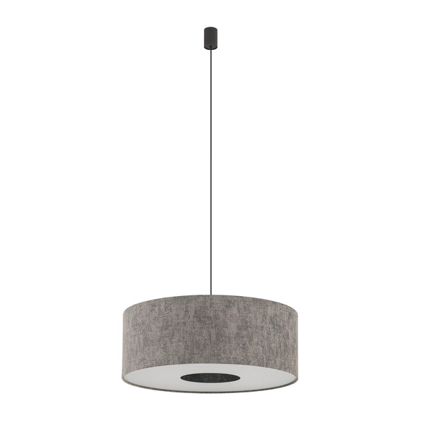 Lampa wisząca LAGO M E27 wys.130cm szer.50cm | Szary 11674