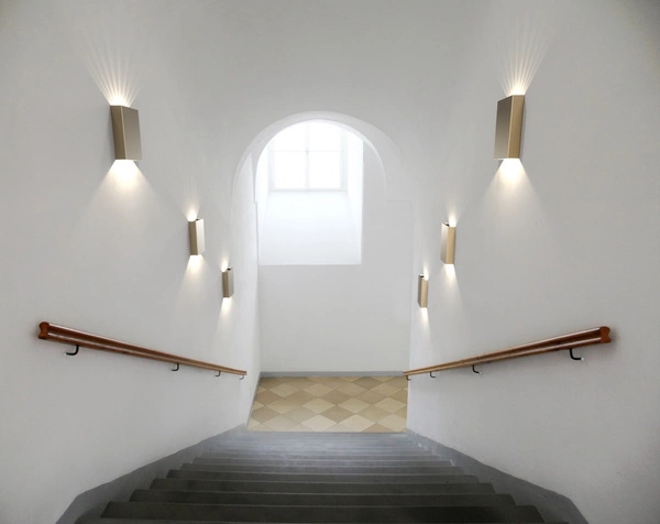 Kinkiet FOLD LED 3000K Biała ciepła Mosiądz