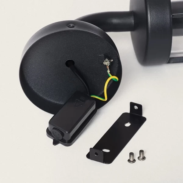 Kinkiet zewnętrzyny Czarny Klasyczny IP44 Abruzzo Giorgio E27 38cm