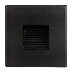 Lampa wpuszczana LED barwa neutralna DECENTLY S2 3W IP20 | czarny