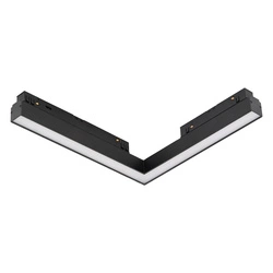 ALFA SAGA TRACK MAGNETIC 24W DALI CORNER A CCT DIMM BK