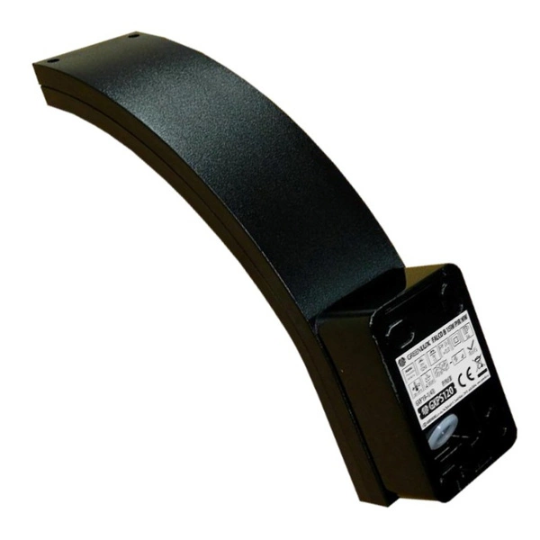 Kinkiet zewnętrzny LED SMD FALCO B 15W czujnik ruchu PIR | czarny