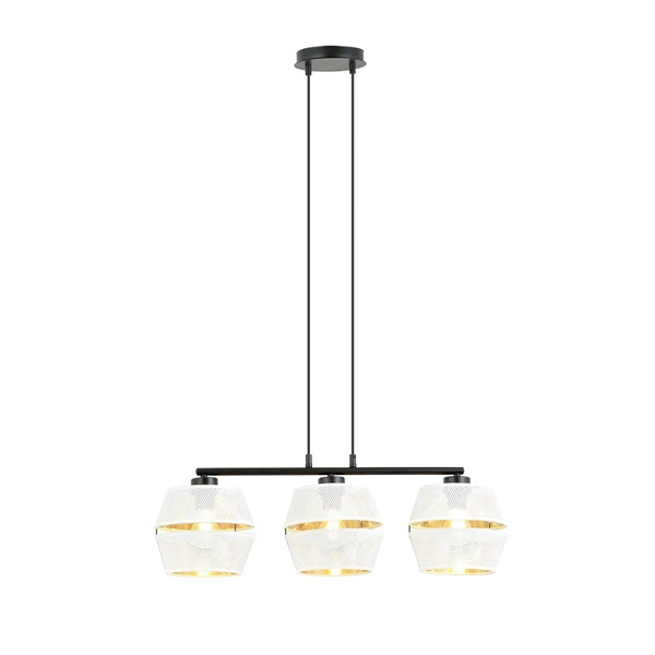 Lampa wisząca Emibig PIANO 3 Biały/GOLD 1182/3