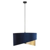 TERCINO BLUE/GOLD LAMPA WISZĄCA 3 PŁ ŚCIĘTA 500 6434