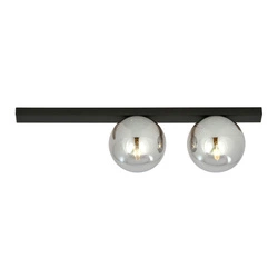 Lampa sufitowa Emibig FIT 2 Czarny/GRAFIT 1122/2
