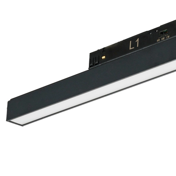 ALFA SAGA TRACK MAGNETIC 24W DALI CORNER B CCT DIMM BK