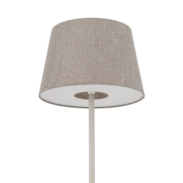 Lampa podłogowa TUTOIA E27 wys.163cm szer.46cm kabel200cm | Beż-Silk gray 11683