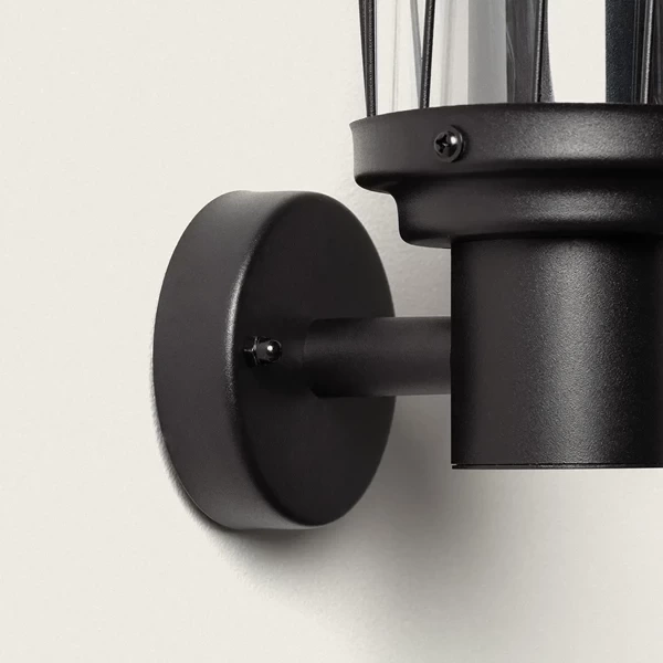 Kinkiet zewnętrzyny Czarny Klasyczny IP44 Abruzzo Francesco E27 24cm