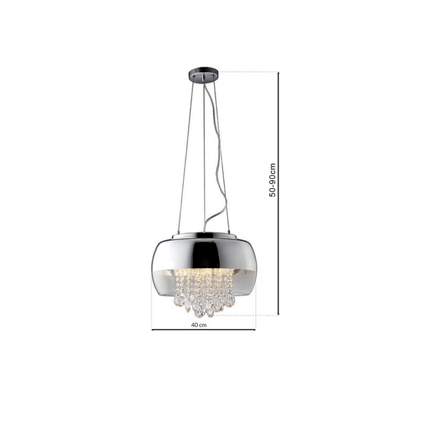 Nowoczesna lampa wisząca LUNA ML3801