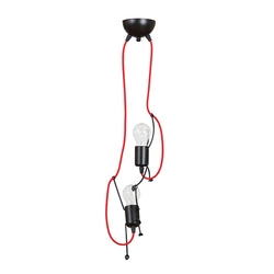 Lampa wisząca Emibig BOBI 2 Czarny 537/2