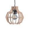 Nowoczesna lampa wisząca BENTO SMALL LONG III 765 drewno