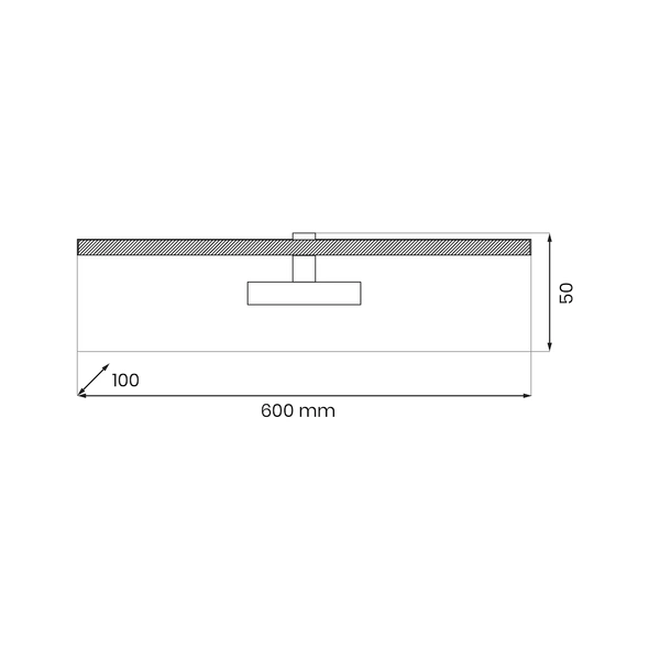 Kinkiet PRADO White 11W LED 3000K