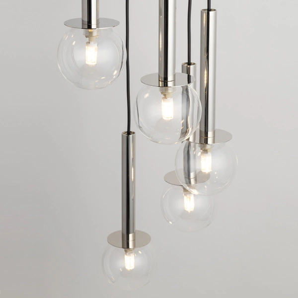 Lampa Sigma DAISY 7 srebrny/transparentny 40754