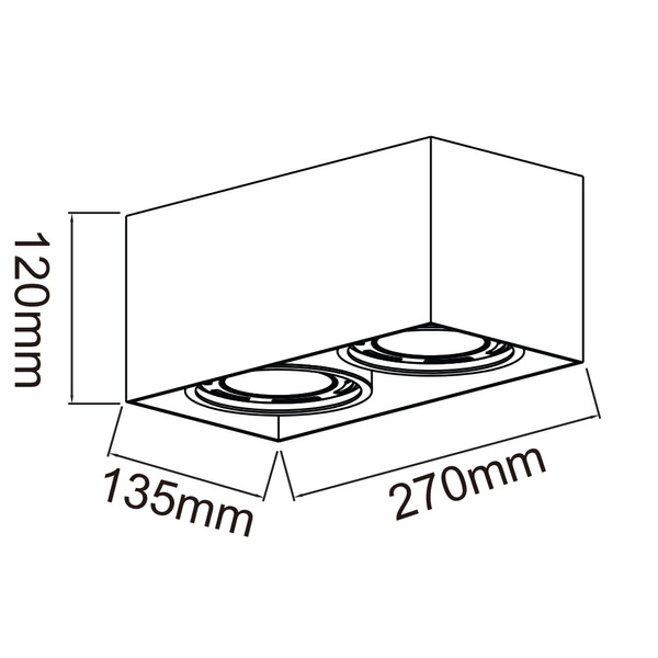 Orlicki Design Cardi II Bianco / Ufo Cromo OR81992