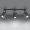 Designerska lampa sufitowa MERIDA 3 SL.0097 Biała 3xGU10