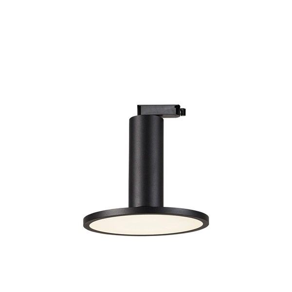 Lampa do szynoprzewodu jednofazowego AQUILION, czarna, 12W LED, barwa ciepła 3000K