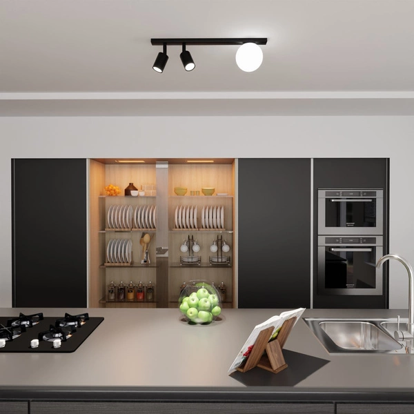 Lampa sufitowa Emibig BASTER 3 Czarny 1314/3