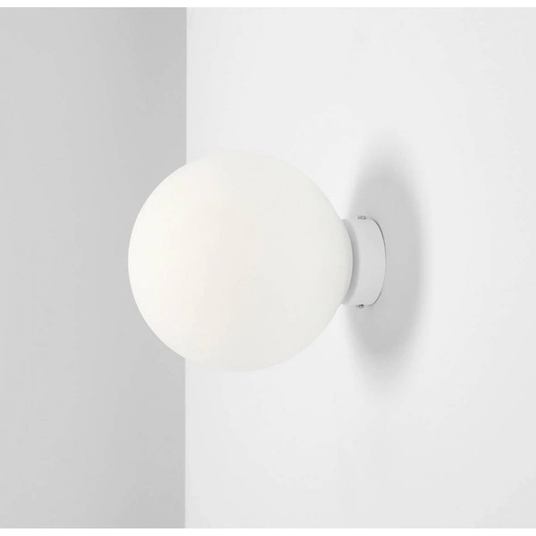 Aldex Kinkiet BALL 1076C_S, 14 cm, biały, 1x40W E14