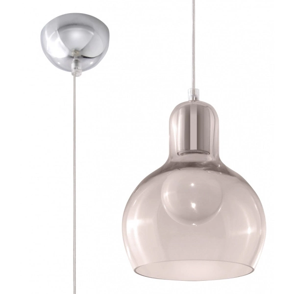 Lampa Wisząca CARLA SL.0234 chrom/grafit 1xE27